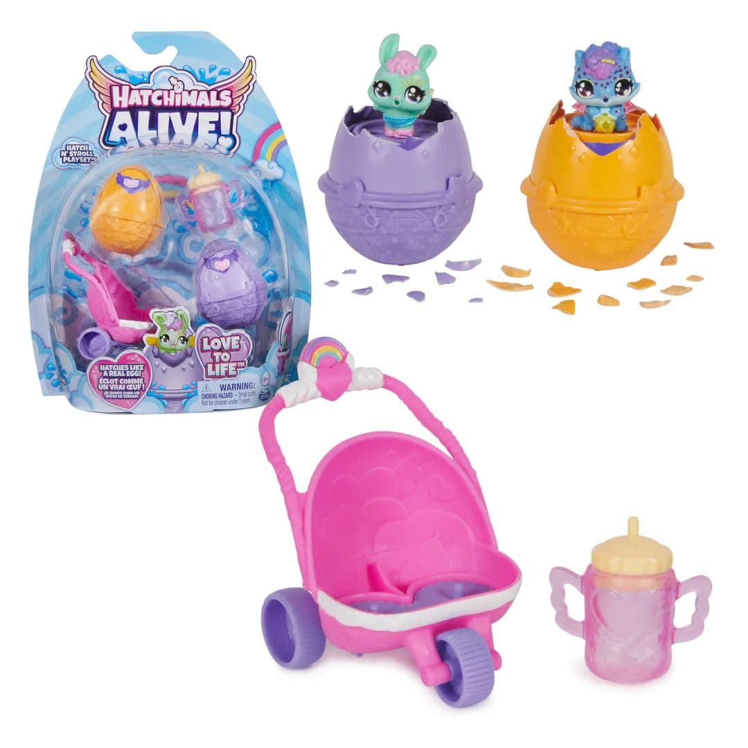 Toys Uncle Hatchimal Surprise (Hatch N' Stroll Playset)