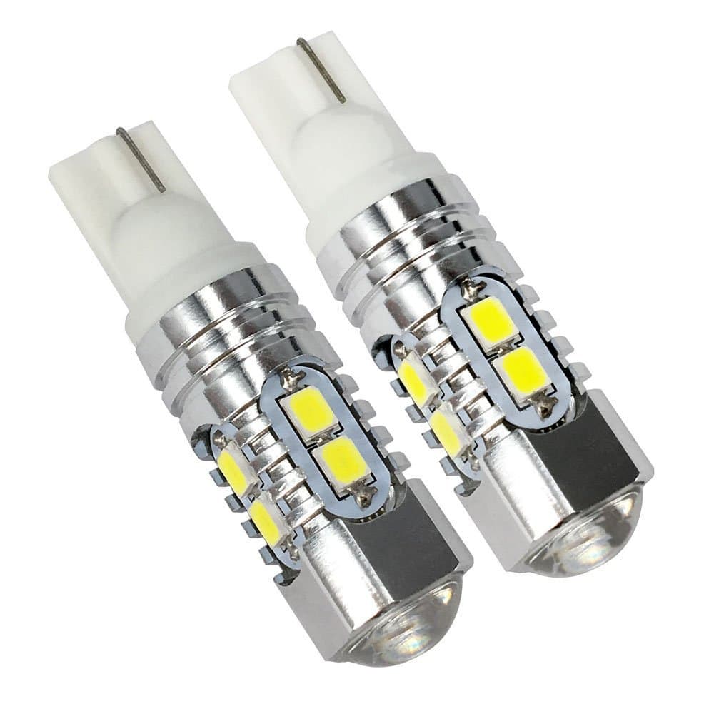 Extremely Bright Max 50W High Power 912 921 T10/T15 LED Backup Reverse LightS,Parking lights, Xenon White