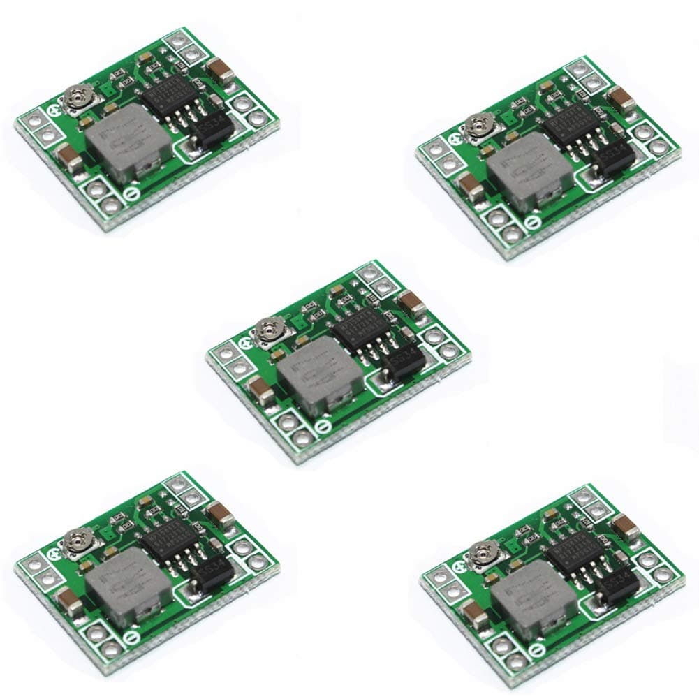 YiYaYo 5pack MP1584EN Ultra Small DC-DC 3A Power Step-Down Adjustable Module Buck Converter 24V to 12v 9V 5V 3V for Arduino