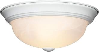 Designers Fountain 1257S-WH-AL Value Collection Ceiling Lights, White, 11 in