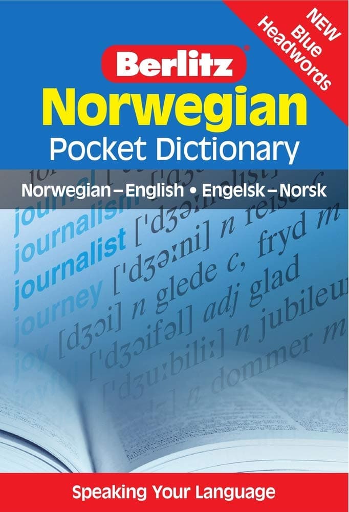 Norwegian Pocket Dictionary (Berlitz Pocket Dictionary)