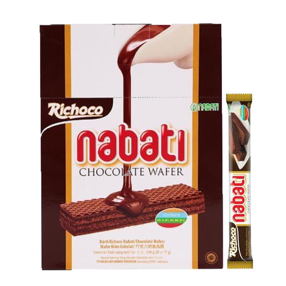 Nabati Chocolate Wafer 18g (20 Piece)