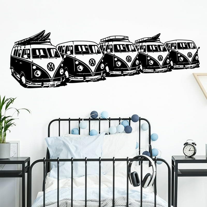 GADGETS WRAP Vinyl Wall Decal Surf Vans Camping Rv Car