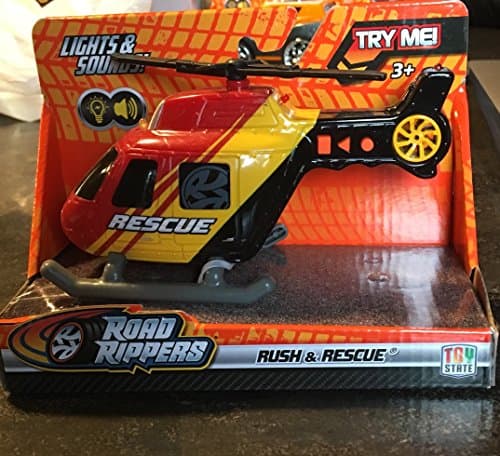 Road rippers Rush & Rescue Mini Helicopter ~ Blue