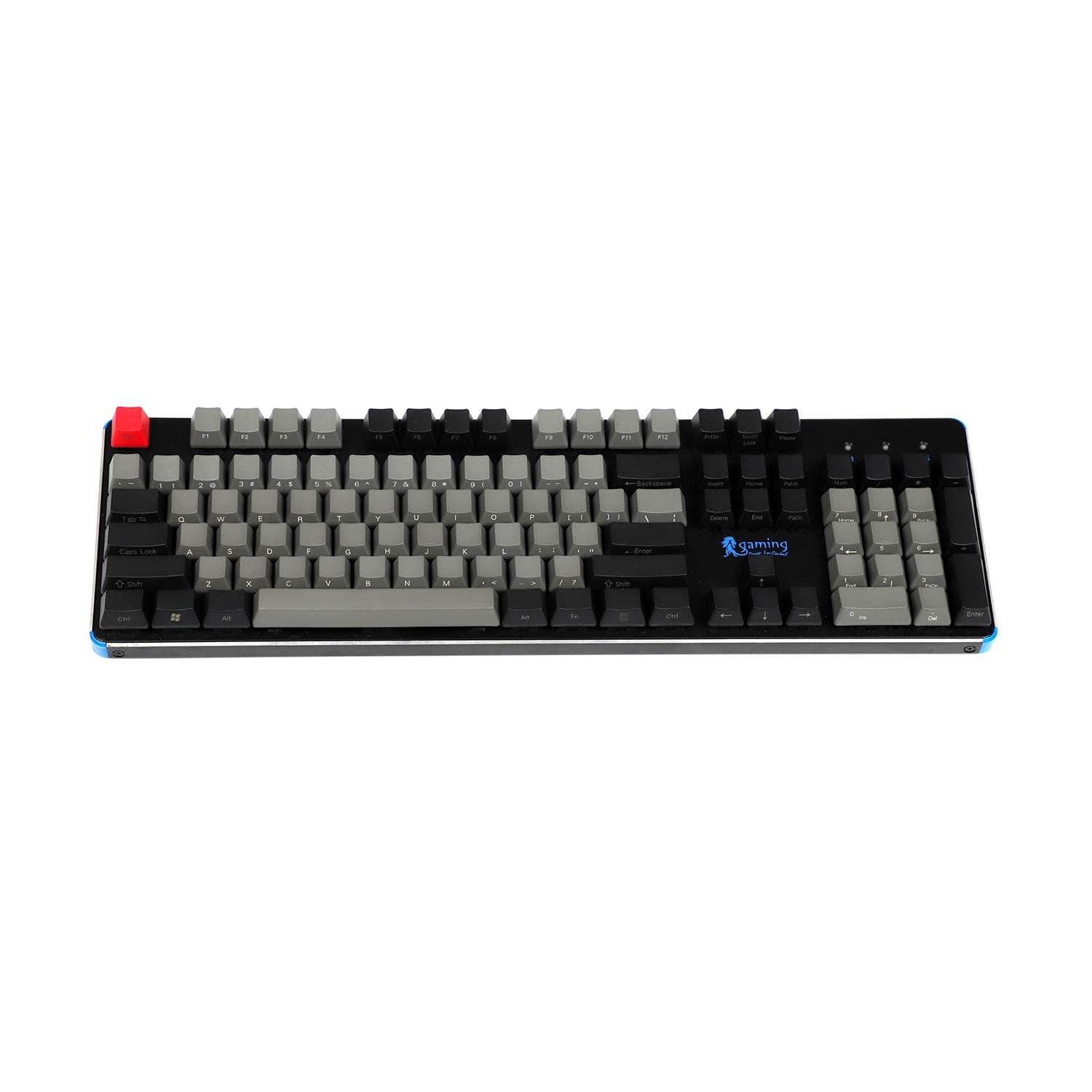 NPKC Black Gray Mixed Dolch Thick PBT 104 87 61 Keycaps Mac Keys OEM Profile Key caps for MX Mechanical Keyboard
