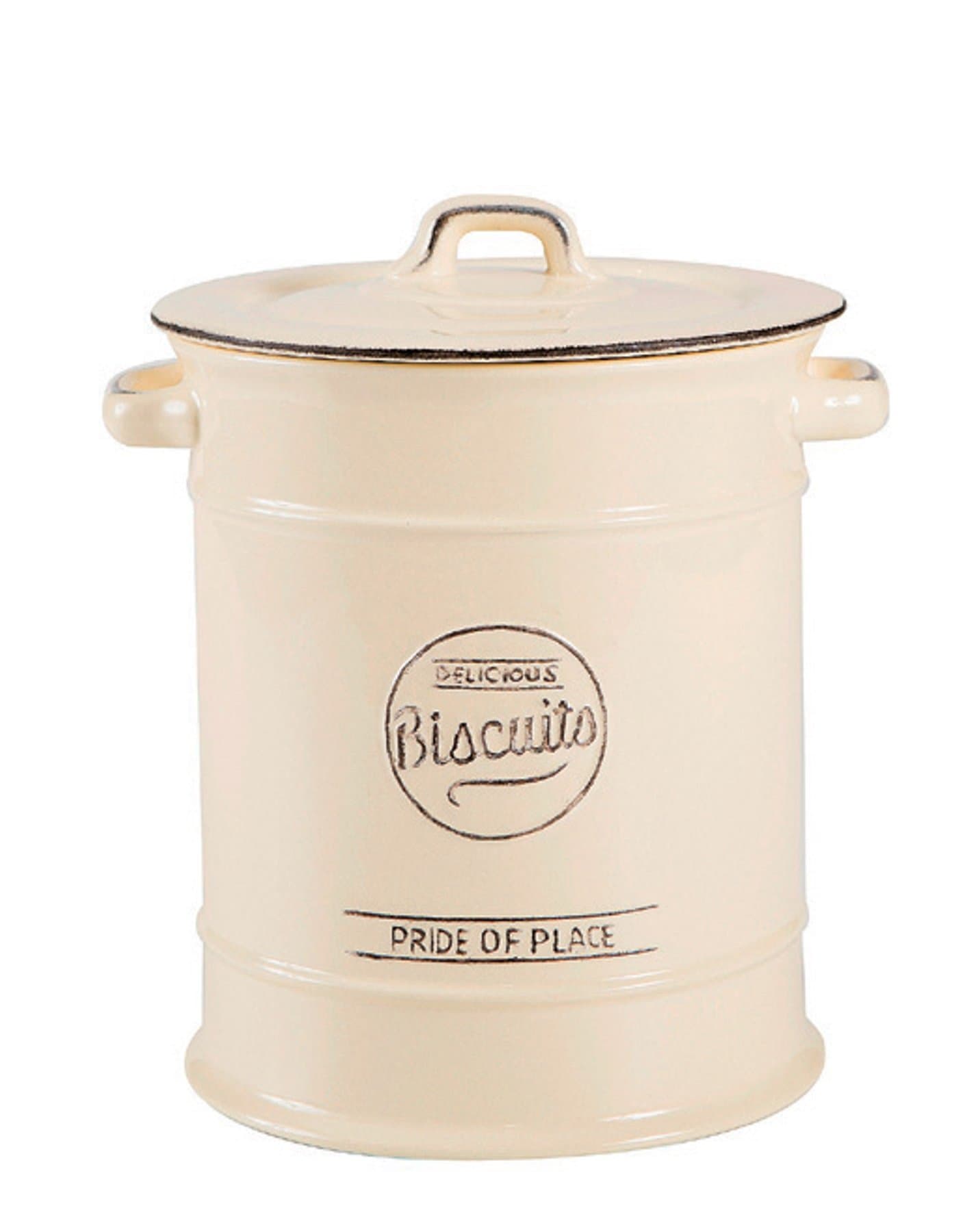 Pride of Place Vintage Ceramic Tableware Lidded Biscuit Barrell Jar