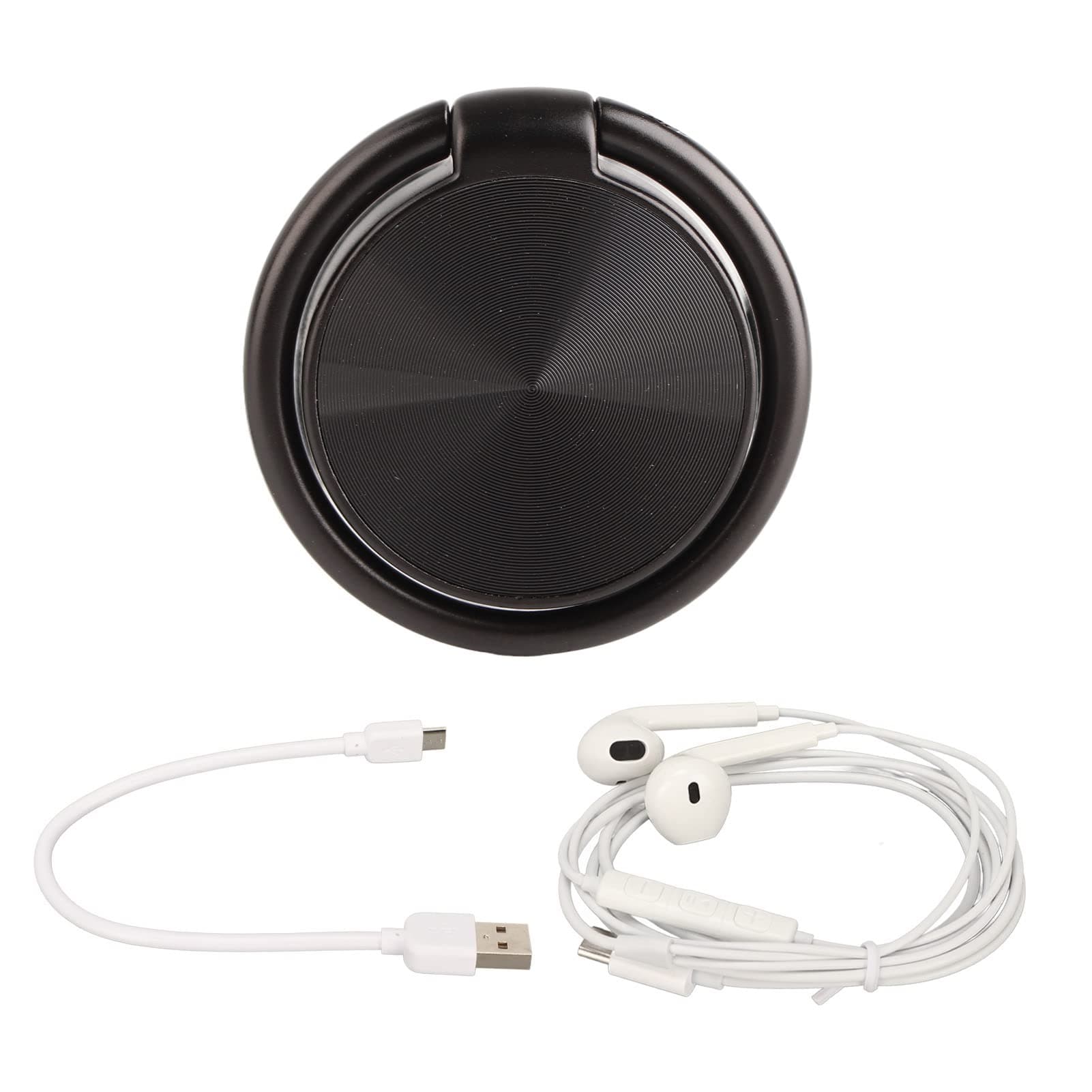 Voice Activated Recorder, Mini Keyring Design MP3 Recorder with Noise Reduction, Pocket Digital Voice Recorder, Recording Device with Earphone, Ideal for Meeting Lecture Interview (32GB)