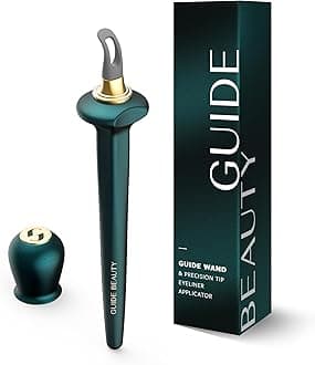 Guide Beauty GUIDE Wand, Easy Tightlining & Winged Eyeliner, Multi-Use Universal Design Cosmetic Tool for Eye & Lip Liner, Ideal for Make-up Novices, Limited Vision or Hand Dexterity
