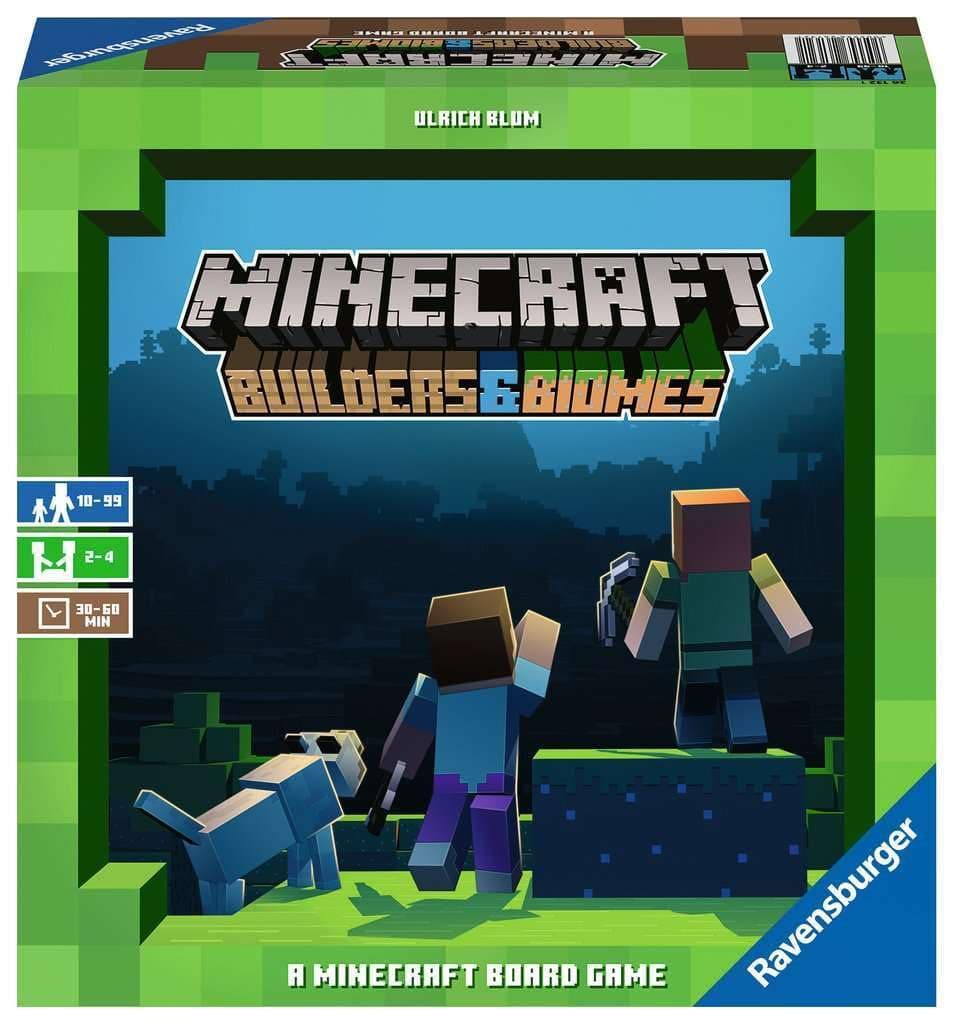 Minecraft: Builders & Biomes Strategy Board Game Ages 10 & Up