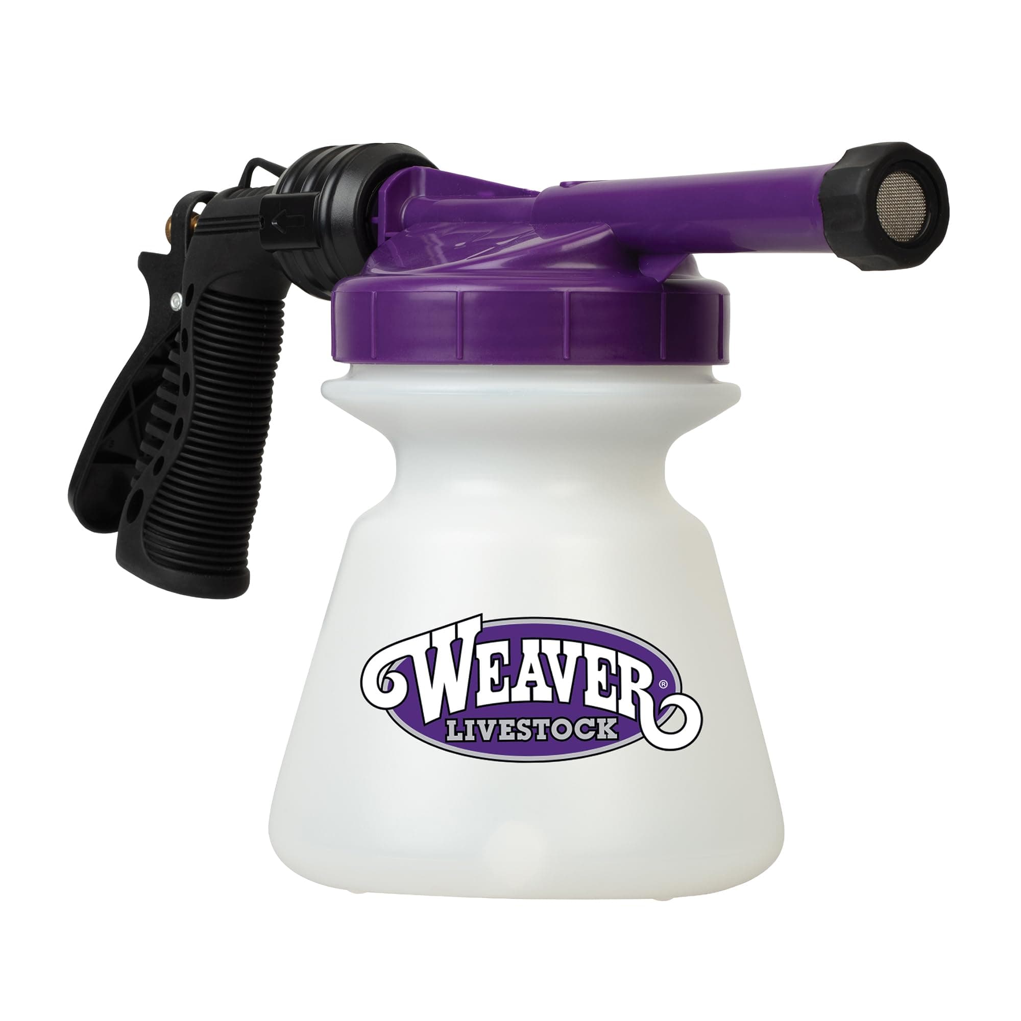 Weaver Livestock Foamer Set, Cattle Shampoo Foamer with Lid, Spray Nozzle, Easy Hose Connection End, Livestock Shampoo Sprayer for Goats, Sheep, Swine