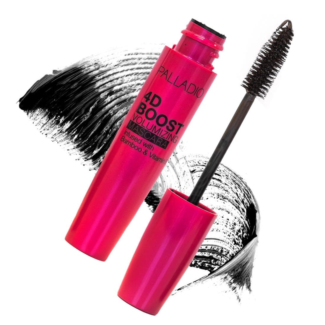 Palladio 4D Boost Volumizing Mascara, Black