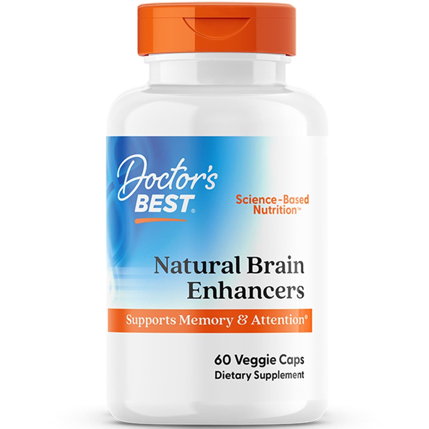 Doctors Best Natural Brain Enhancers, 60 Vcaps