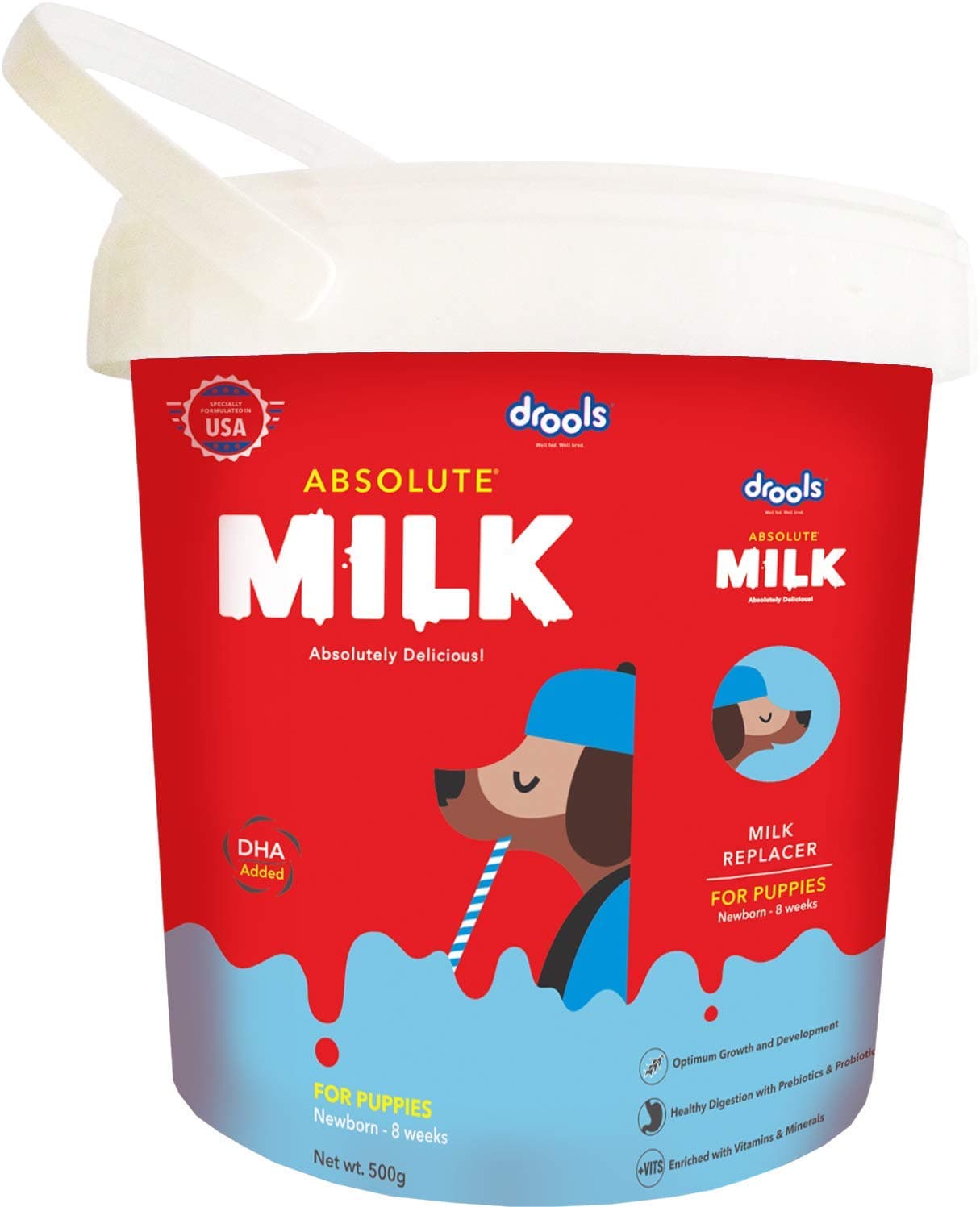 Absolute Milk For Newborn Puppies, 500g