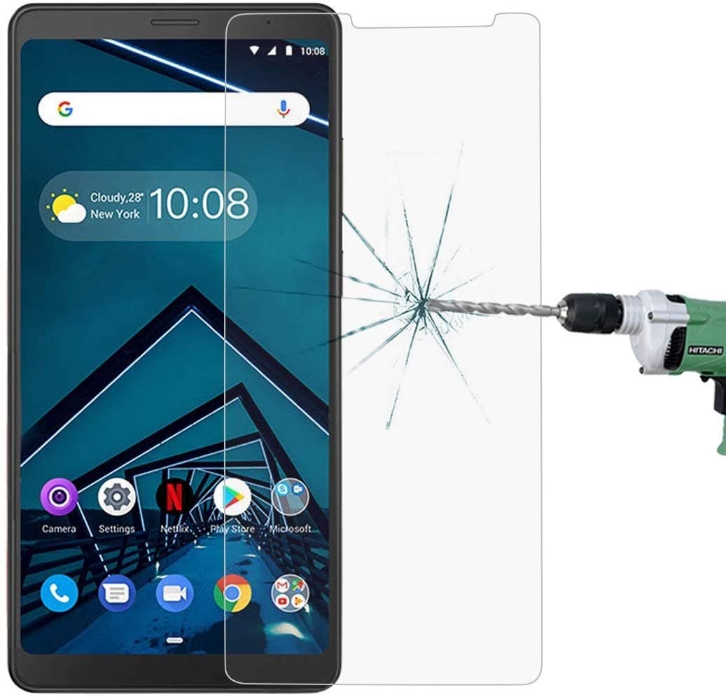 Tempered Glass Screen Protector for Lenovo Tab V7 (6.9" inch) (Transparent)