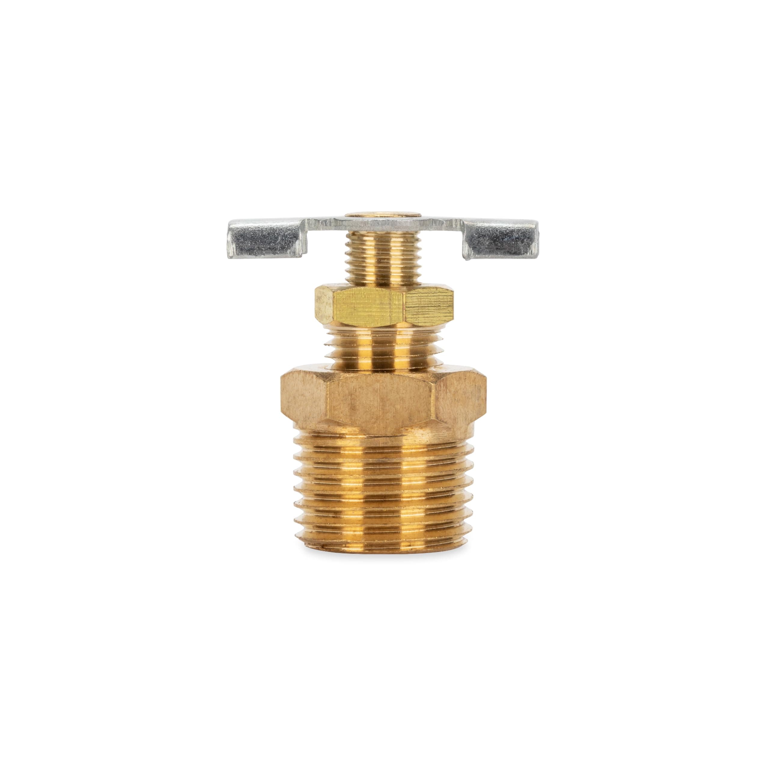 Camco ½" RV Water Heater Replacement Drain Valve - Replace Your RV Water Heater Drain Valve - Simple and Easy Installation - Durable Brass Construction - (11703)