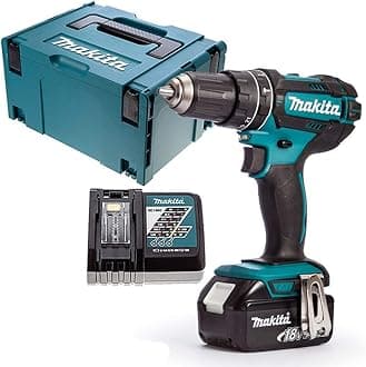 DHP482Z LXT 18 V combi drill with 1 x 5.0 Ah battery, charger & insert, 18 V