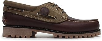 TimberlandMen's Traditional Handsewn 3-Eyelet Classic Lug Boat Shoe