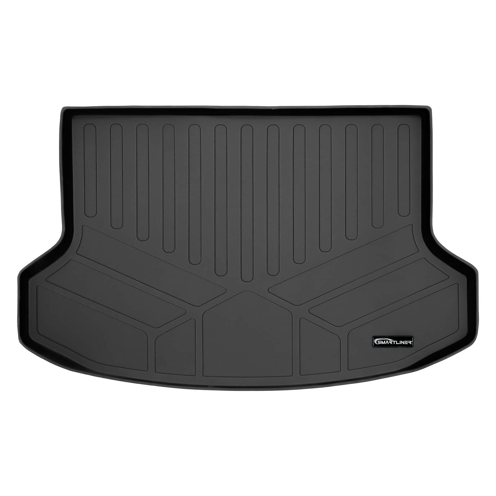 SMARTLINER Black Cargo Liner Mat Compatible with 2021-2023 Kia Seltos Cargo in Upper Position (No SX Turbo Models)