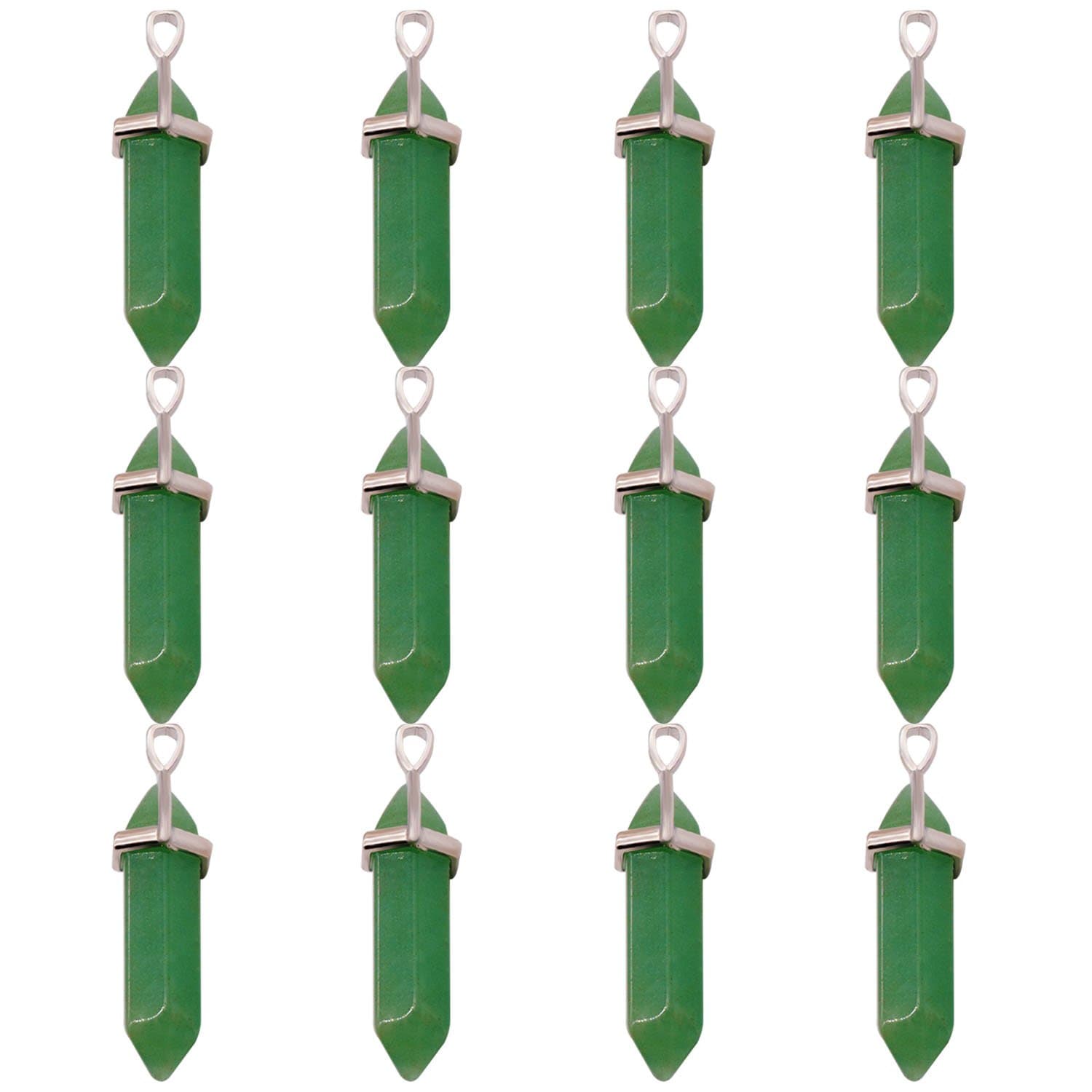 Quartz Stones Pendant(Green Aventurine)