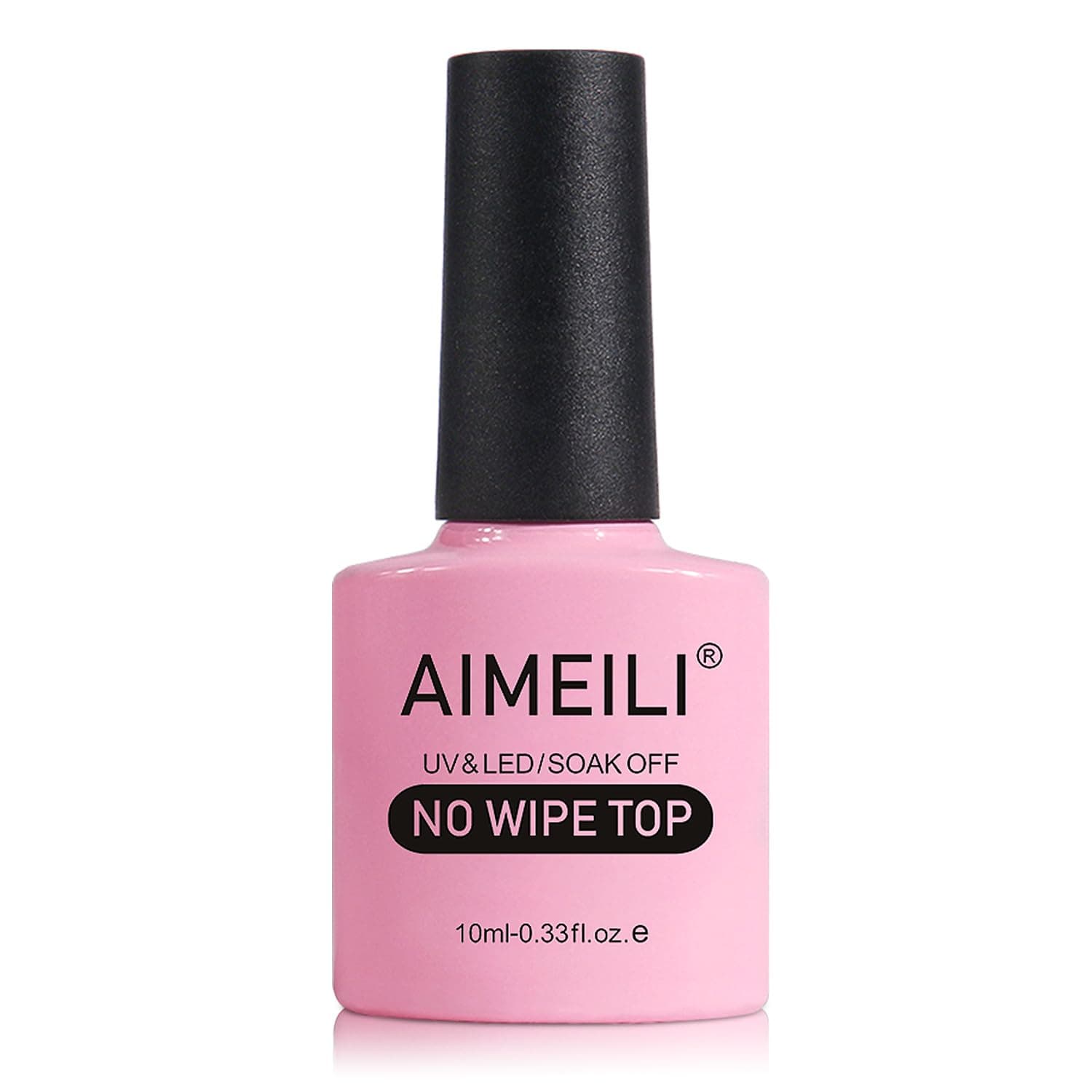 AIMEILI No Wipe Top Coat Soak Off UV LED Gel Nail Polish