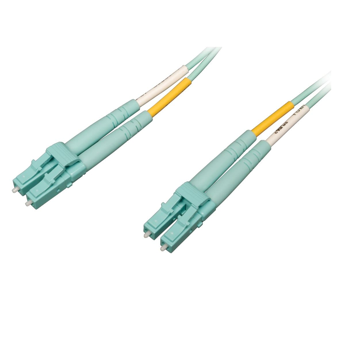 10Gb/100Gb Duplex Multimode 50/125 OM4 LSZH Fiber Patch Cable (LC/LC) - Aqua, 5M (16-ft.)(N820-05M-OM4)