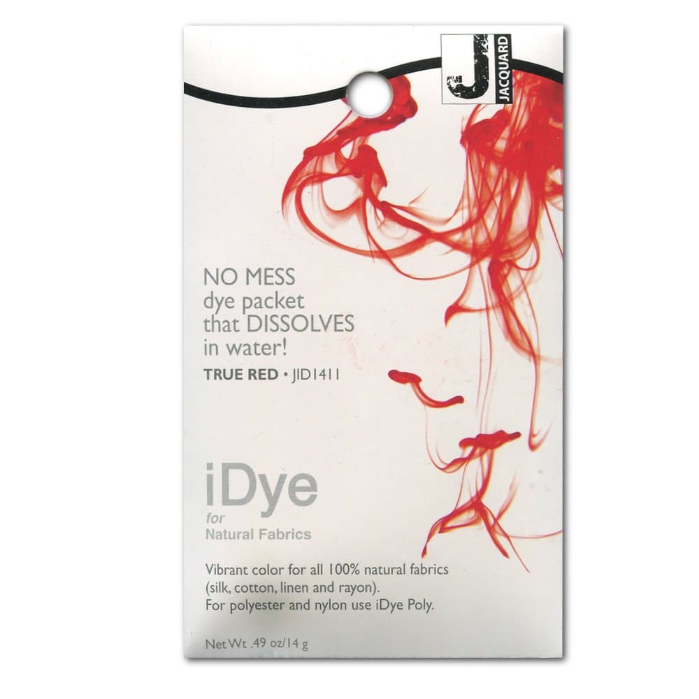 Jacquard iDye Fabric Dye 14 Grams-True Red