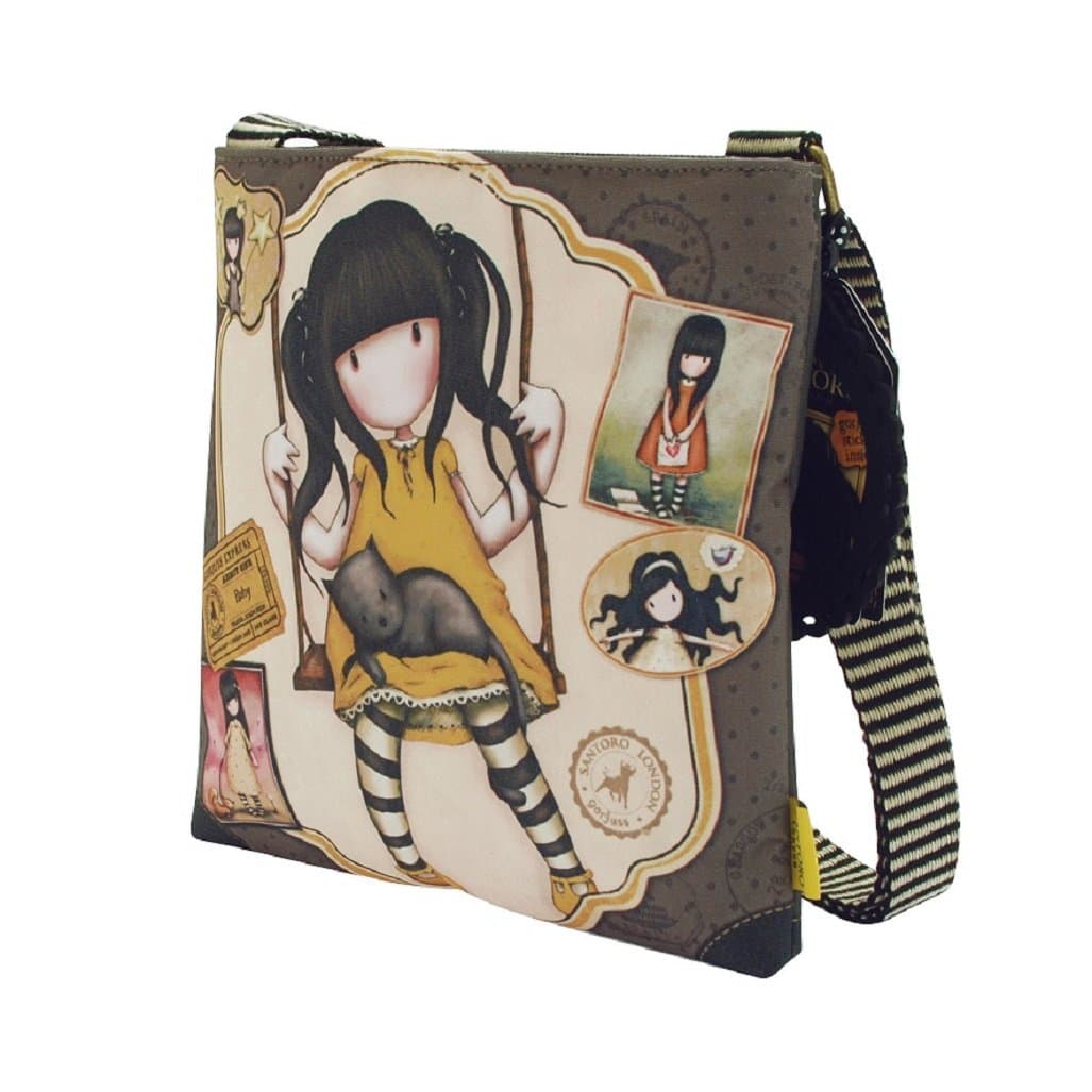 BUSQUETS GRUART S.A. YELLOW GORJUSS RUBY BANDOLERA BAG