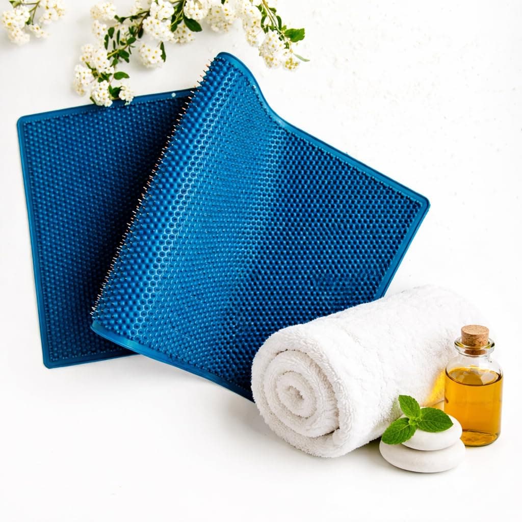 Lyapko Fakir mat, needle stimulation mat, needle massage mat from Dr Teppich Große Plusus 6.2 Ag, acupresum mat made of the highest quality materials, acupuncture mat, massage mat ideal for relaxing.