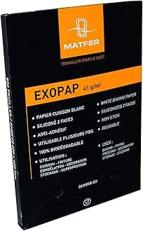 Bourgeat Exopap Silicone Nonstick Baking Paper, 23 3/4"x15 3/4", Box of 500