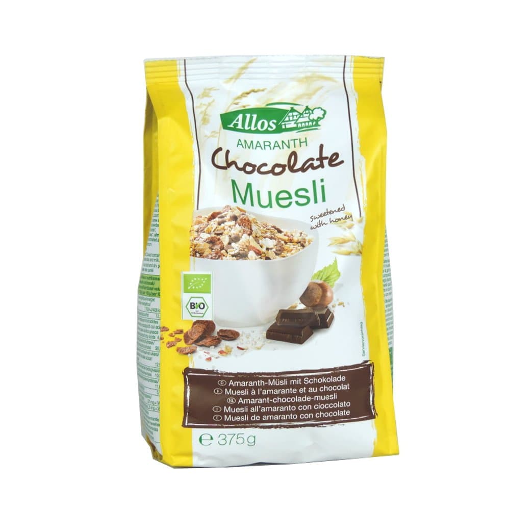 Allos - Amaranth Chocolate Muesli - 375g