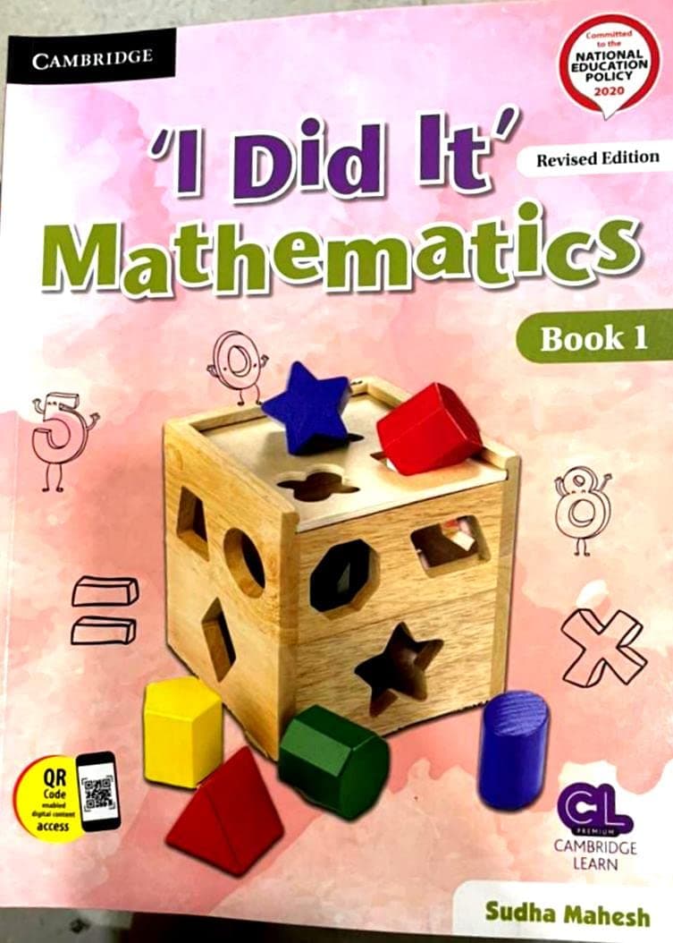 I Did It Mathematics SB 1 with Poster with sticker sheet (5th Edition) Paperback – 1 January 2022