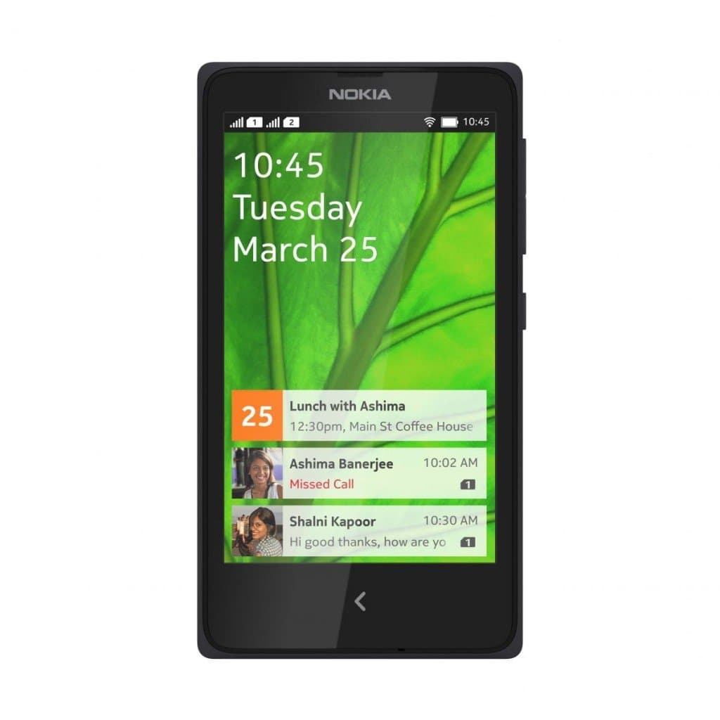Nokia X Dual-SIM RM-981 Unlocked GSM Dual-SIM Dual-Core Smartphone - Black