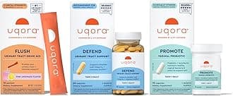 Complete Regimen with Flush, Defend & Promote - Urinary Tract Support with D-Mannose, Vitamin C, Green Tea Extract, Probiotics & More - Comprehensive Bladder Health Support* - 3-Part Bundle