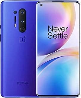 OnePlus 8 Pro Ultramarine Blue, 5G Unlocked Android Smartphone U.S Version, 12GB RAM+256GB Storage, 120Hz Fluid Display,Quad Camera, Wireless Charge, with Alexa Built-in