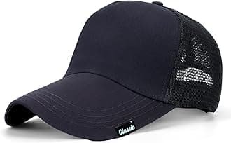 'Oversize XXL Baseball Cap for Men, Extra Large Hat for Big Heads 23.6''-25.6'', Plus Size Structured Dad Trucker Hats'