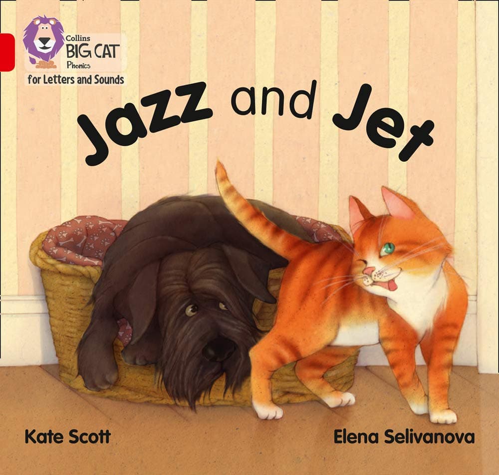 Jazz And Jet: Band 02A/Red A Scott, Kate And Selivanova, Elena (Collins Big Cat Phonics for Letters and Sounds)