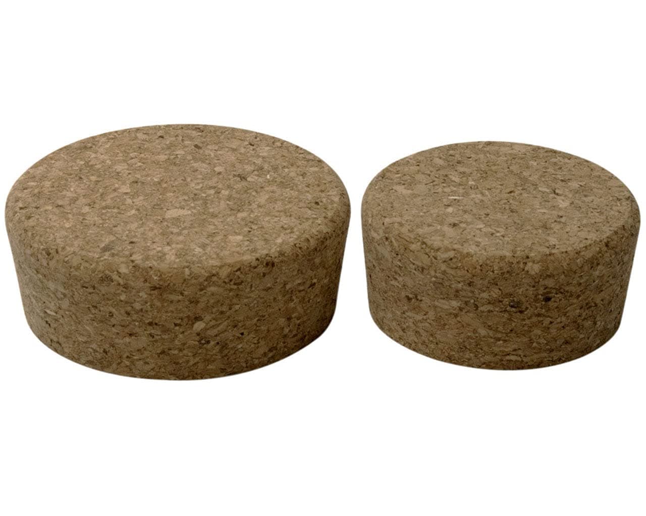 Cork Lids/Stoppers for Mason, Ball, Canning Jars (2 Regular Mouth + 2 Wide Mouth)