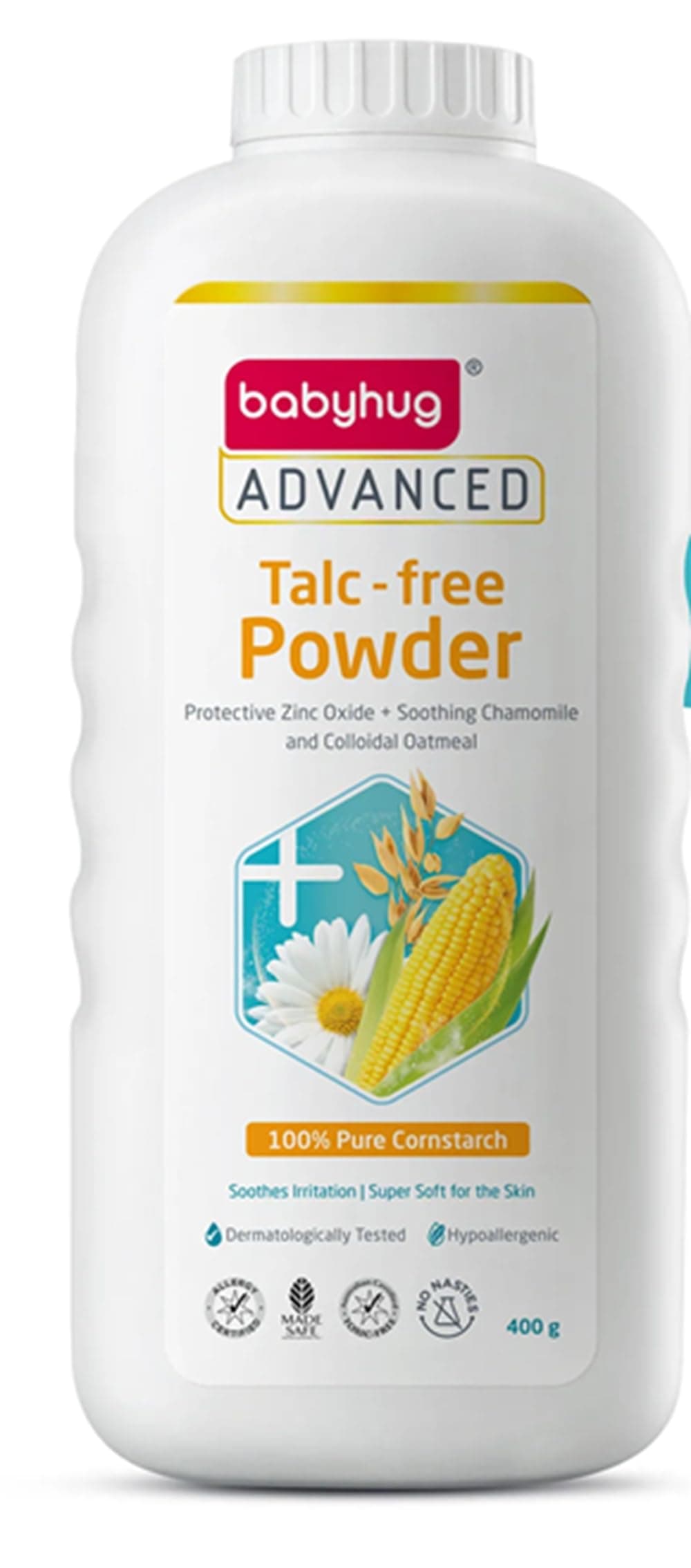 Babyhug Advanced Talc-Free Dusting Powder - 400 gm