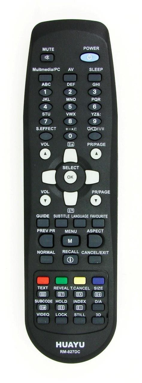 New Remote Control for TV Daewoo LCD/LED/HDTV RM-827DC
