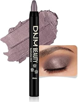 Smoky Amethyst Shimmer Cream Eye Shadow Brightener Sticks Set for Eyes, Smoky Shimmery Matte Pencil Eye shadow Applicator Stick Pen Palette Makeup Waterproof sombras en crema para ojos 24#