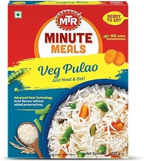 - MTR Ready to Eat Vegetable Pulao, 250g