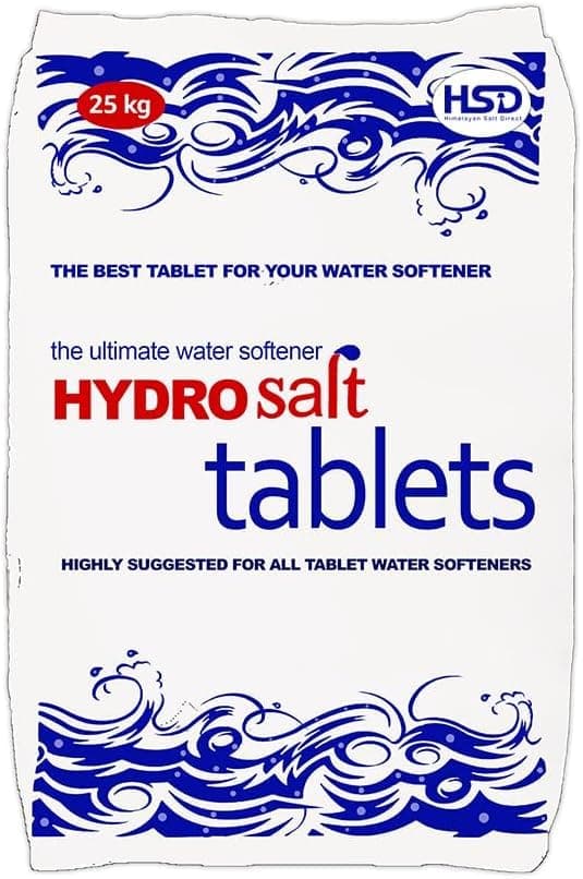 3x Hydrosoft Salt Tablets, 25 Kg each Bag - Total 75Kg