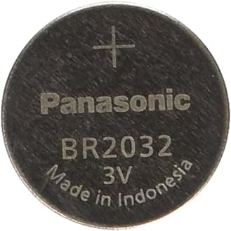 Panasonic BR2032 Lithium 3V 190ma Coin Cell Battery