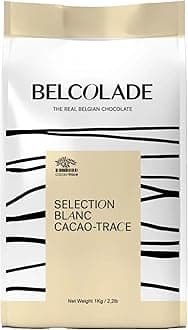 Cacao Trace - White Belgian Chocolate (30%) Buttons, 1kg