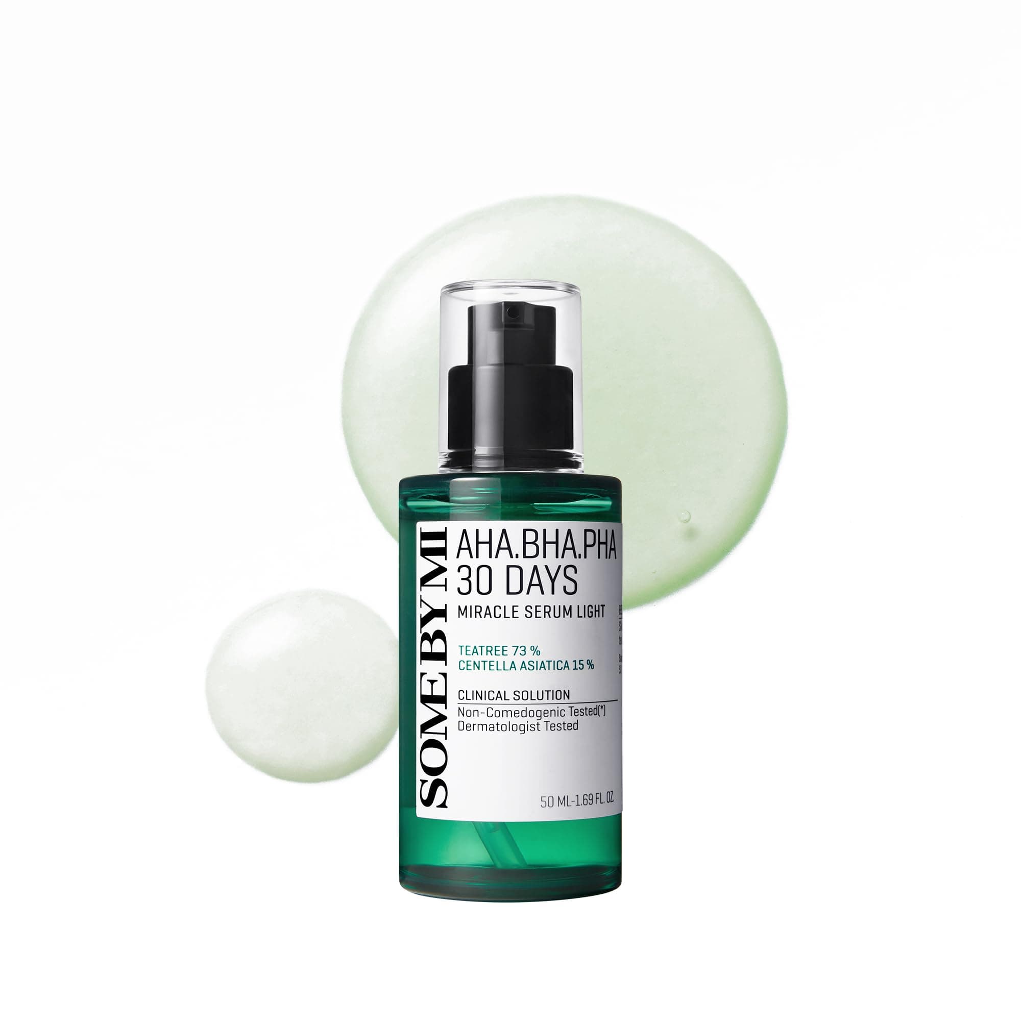 Some By Mi Aha Bha Pha 30 Days Miracle Serum | 50ml | Made From Tea Tree Leaf Water For Sensitive Skin | Daily Facial Serum For Sebum, Blemish Care & Remove Dead Cells