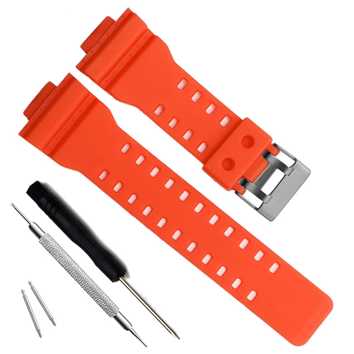 OliBoPo Replacement Strap for Casio Men's G-Shock GD120/GA-100/GA-110/GA-100C