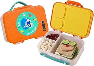 rabitat Munchbee Bento Lunch Box | 1+1 Year Brand Warranty | Tiffin Box for School | Lunch Box for Kids Boys & Girls | BPA Free, Leakproof & Durable Bento Design | 1000ml | Mad Eye