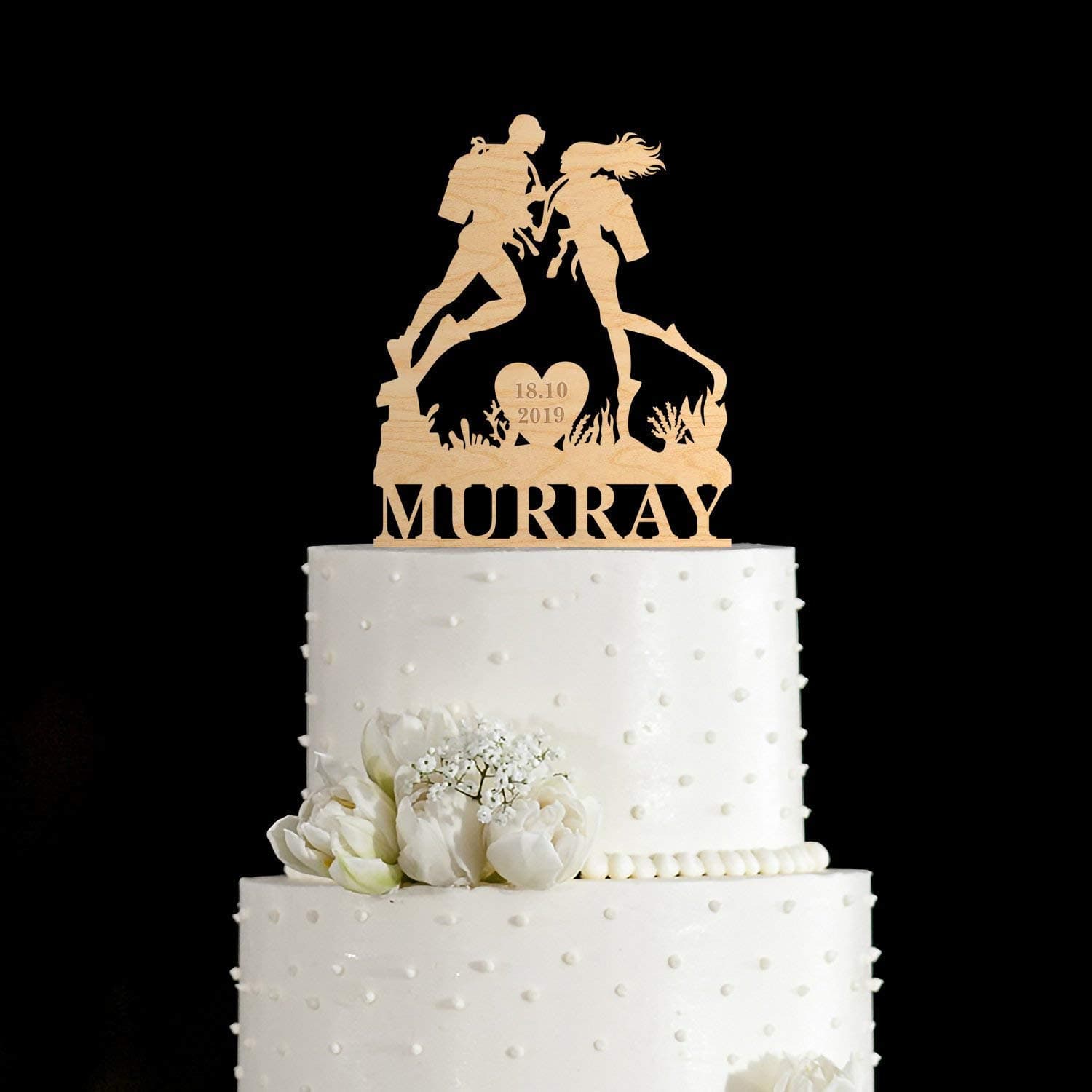 Diving cake topper diving wedding cake topper scuba diving cake topper diver cake topper wedding cake topper cake topper wedding