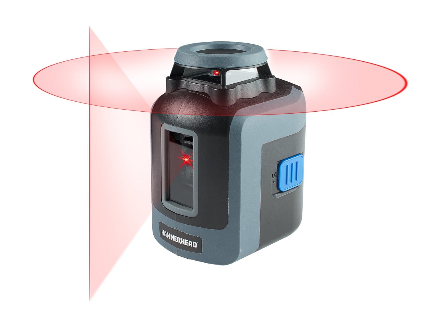 Hammerhead Self-Leveling 360-Degree Cross Line Laser - HLCL360