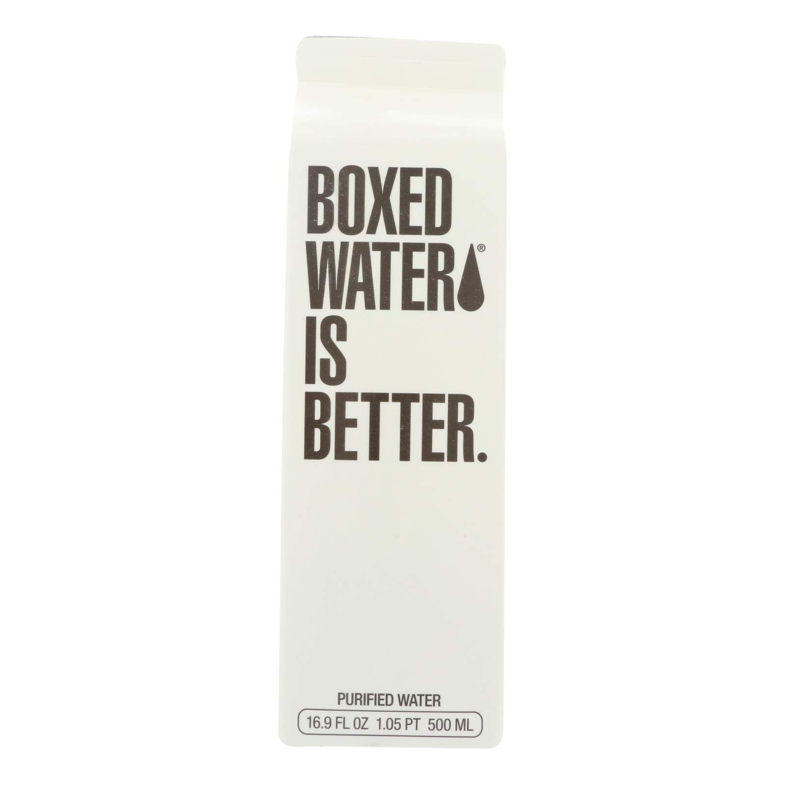 BOXED WATER IS BETTER Carbon Filtered Water - 16.9 oz - 24 Count
